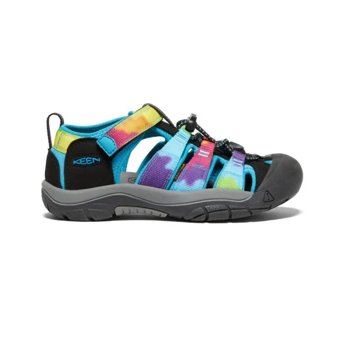 Kids KEEN Water Big Kids039 Rainbow Tie Dye Water Hiking Sandals 8211 Newport H2