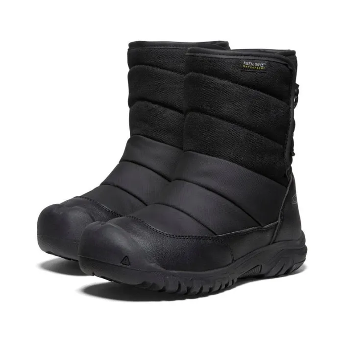 Kids KEEN Winter Big Kids039 Puffrider Waterproof Black Boot Kids KEEN Winter Big Kids039 Puffrider Waterproof Black Boot