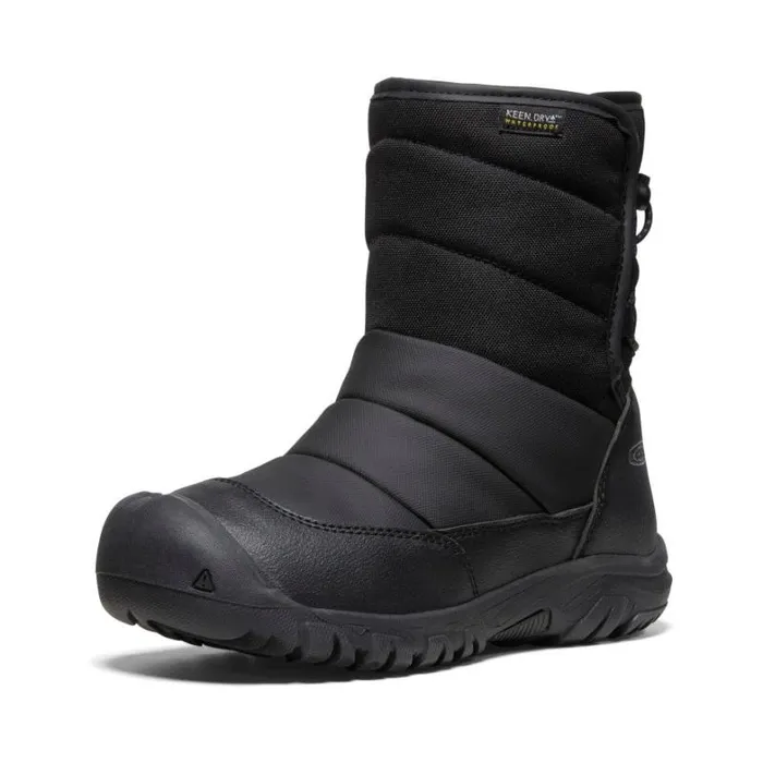 Kids KEEN Winter Big Kids039 Puffrider Waterproof Black Boot Kids KEEN Winter Big Kids039 Puffrider Waterproof Black Boot