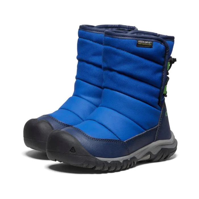 Kids KEEN Winter Little Kids039 Puffrider Waterproof Blue Boot Kids KEEN Winter Little Kids039 Puffrider Waterproof Blue Boot