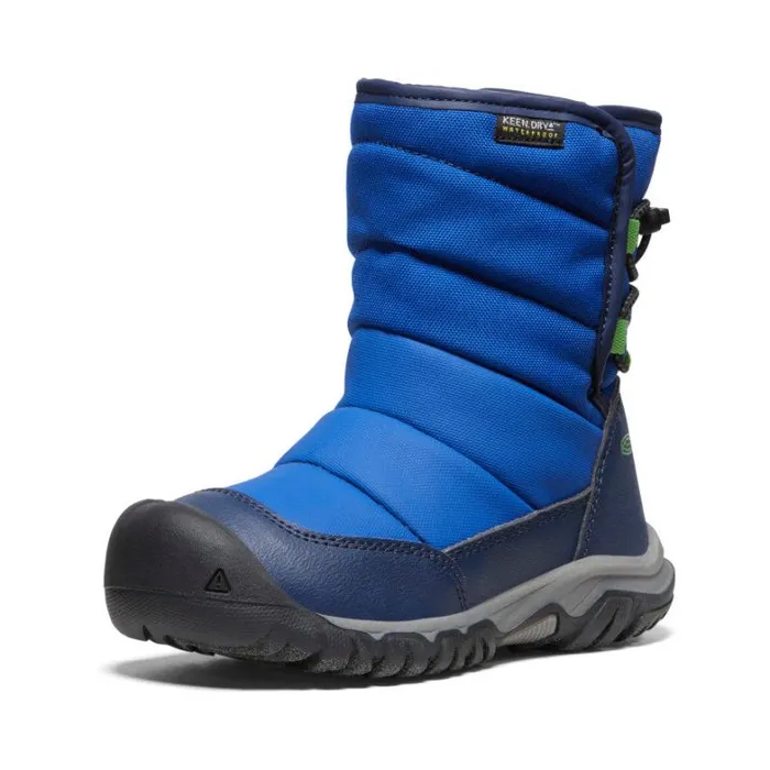 Kids KEEN Winter Little Kids039 Puffrider Waterproof Blue Boot Kids KEEN Winter Little Kids039 Puffrider Waterproof Blue Boot