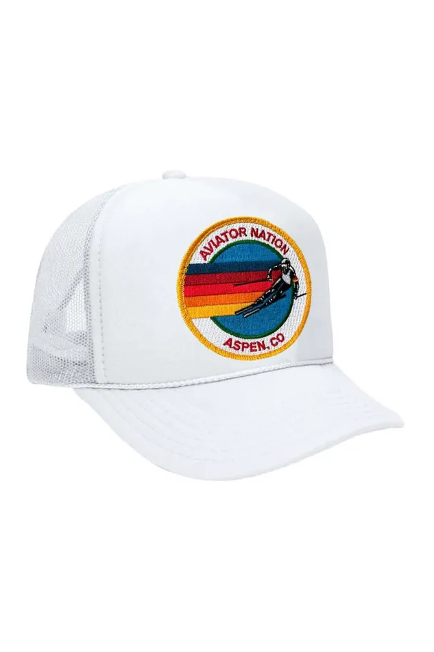 Kids KID039S SIGNATURE ASPEN VINTAGE FOAM TRUCKER Aviator Nation Kids KID039S SIGNATURE ASPEN VINTAGE FOAM TRUCKER Aviator Nation