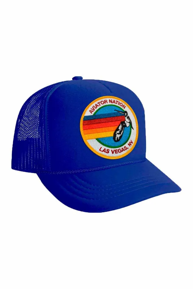 Kids KID039S SIGNATURE LAS VEGAS VINTAGE TRUCKER HAT Aviator Nation