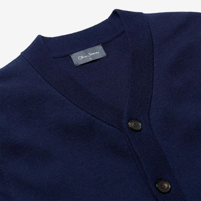 Knitwear Men Oliver Sweeney Grantham Navy Knitwear Men Oliver Sweeney Grantham Navy