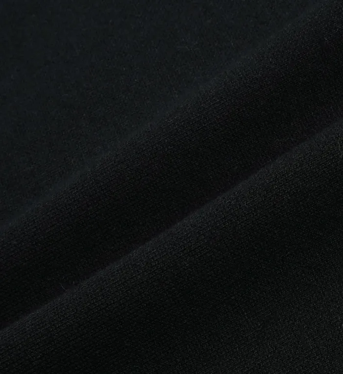 Knitwear Women Sporty and Rich Vendome Minimal Quarter Zip 8211 Black