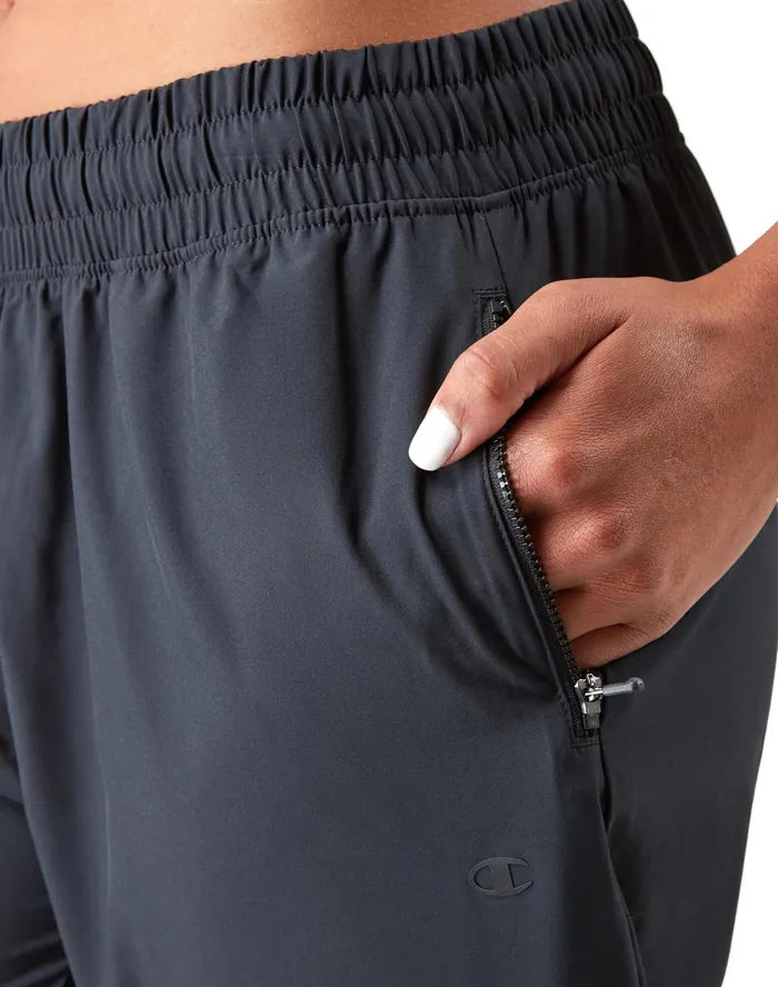 Lightweight Joggers Anti Odor C Logo 29034 Black Women Champion Pants