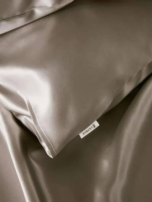 Lilysilk 25 Momme Seamless Silk Flat Sheet Home Silk Sheets