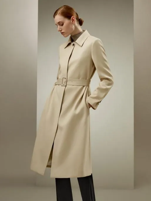 Lilysilk Classic Minimalistic Water Repellent Trenchcoat Women Knitwear