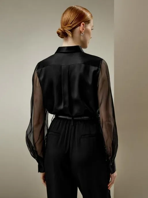 Lilysilk Ethereal Silk Shirt 8211 Luxurious Feminine Silk Satin Blouse Women Blouses Shirts