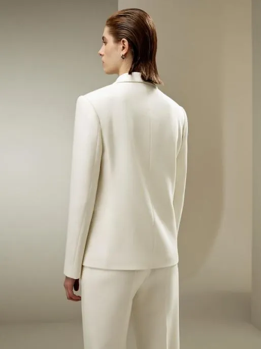 Lilysilk Exquisite SilkWool Blend Business Suit Jacket Women Essentials