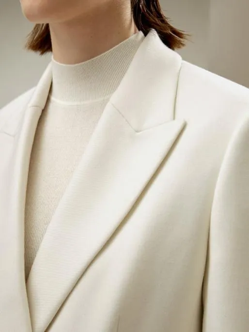 Lilysilk Exquisite SilkWool Blend Business Suit Jacket Women Essentials