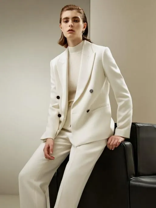 Lilysilk Exquisite SilkWool Blend Business Suit Jacket Women Essentials