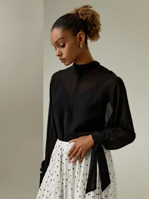 Lilysilk Floaty Batwing Sleeve Blouse Set Women Blouses Shirts