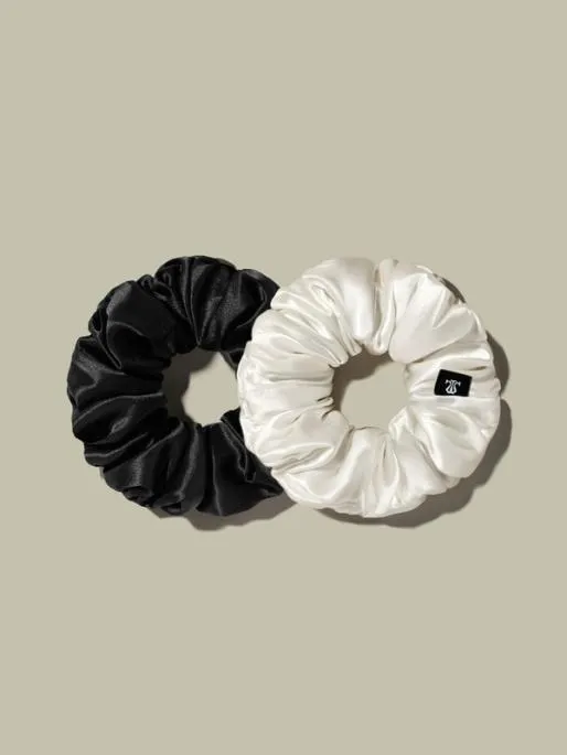 Lilysilk Midi Classic Silk Scrunchies Set Women Silk Scrunchies