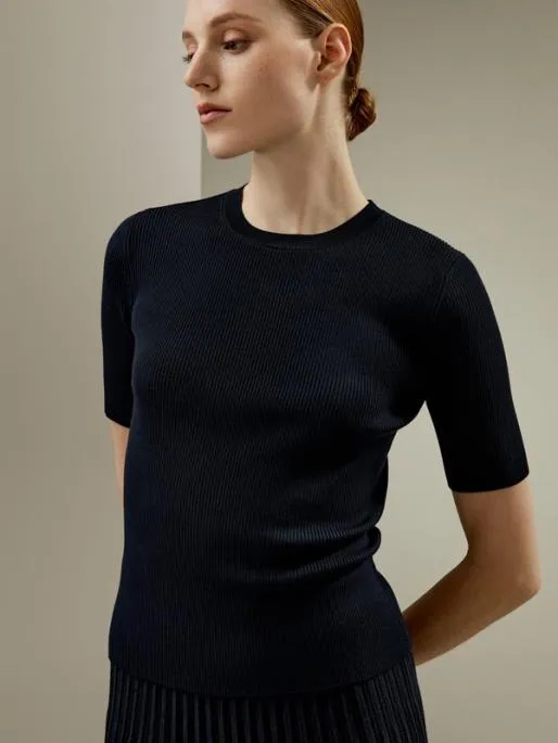 Lilysilk Womenx27s Silk Knit Top Women Essentials