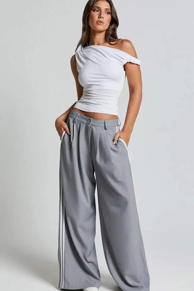 Lioness 8211 Serenity Pant In Cloud Women Showpo Pants