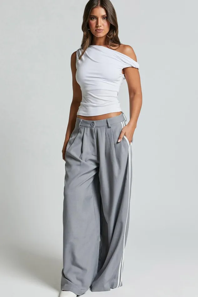 Lioness 8211 Serenity Pant In Cloud Women Showpo Pants