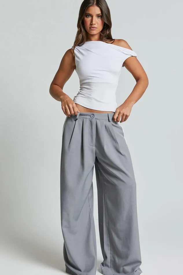 Lioness 8211 Serenity Pant In Cloud Women Showpo Pants