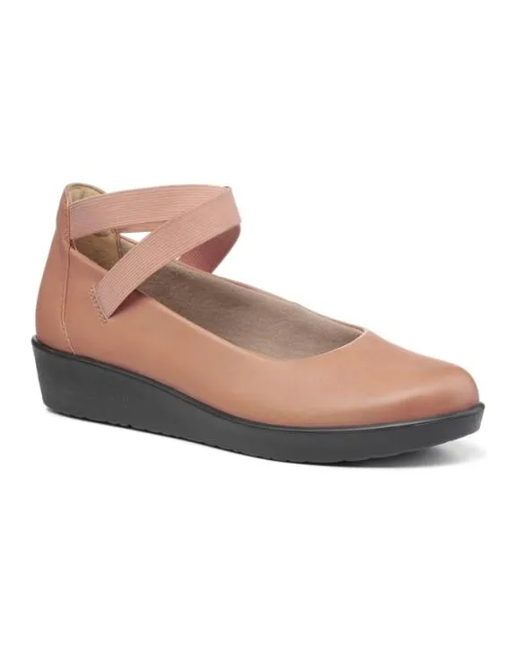 Lola Shoes Light Clay Women Hotter Flat Shoes