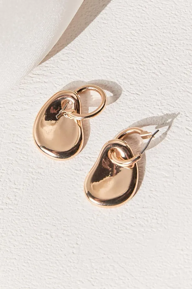 Lorena Earrings 8211 Chunky Drop Earrings In Gold Women Showpo Earrings