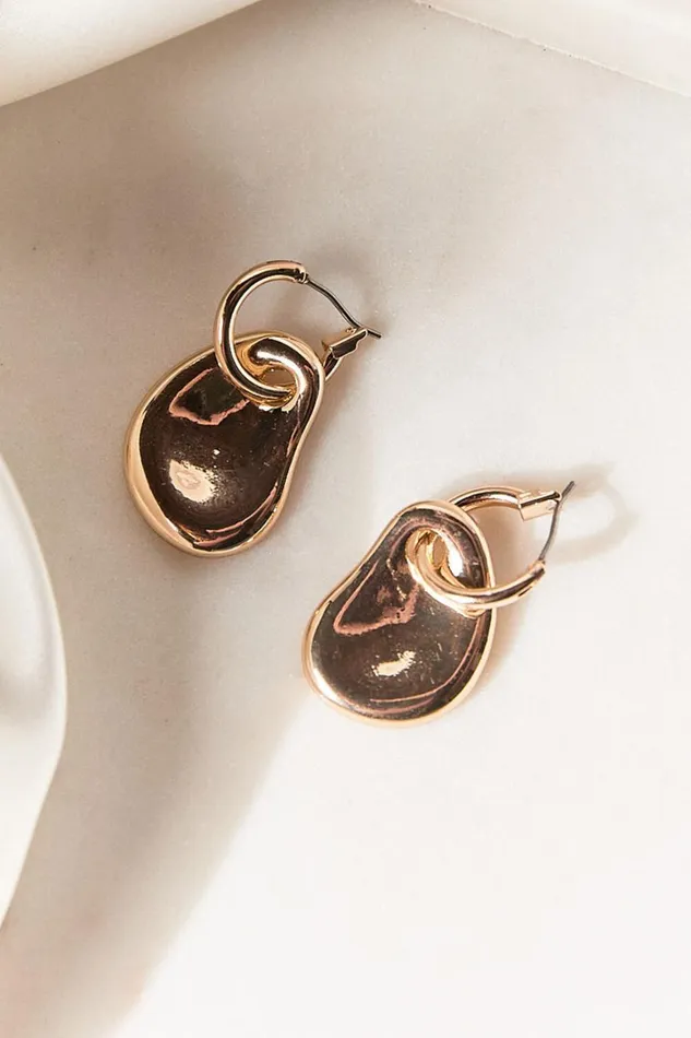 Lorena Earrings 8211 Chunky Drop Earrings In Gold Women Showpo Earrings
