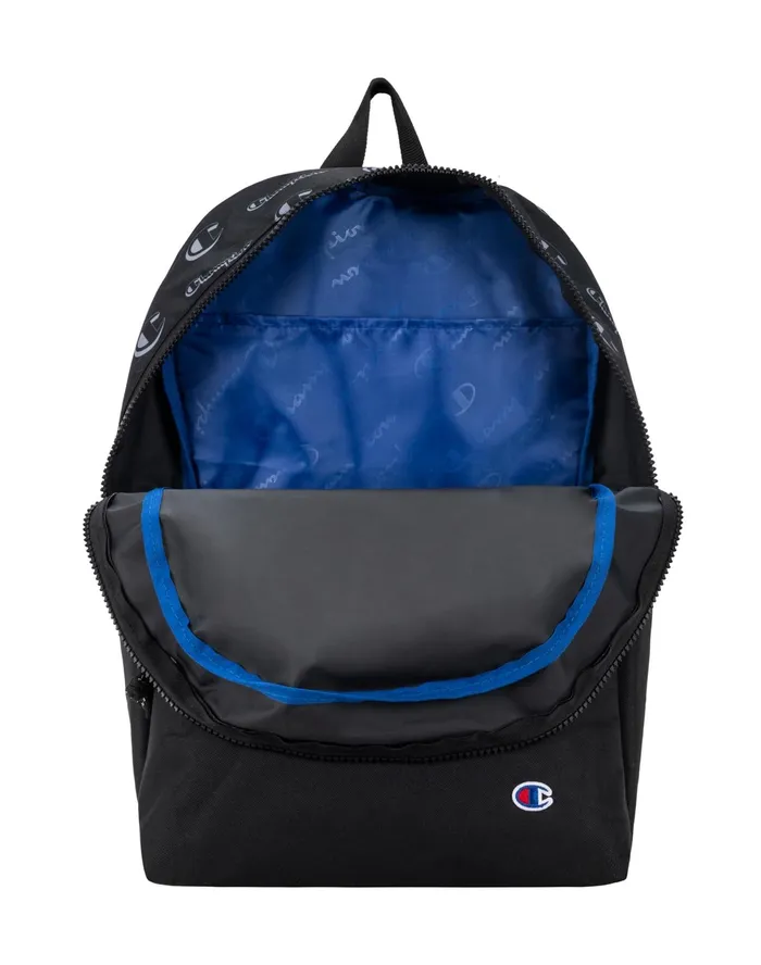 Manuscript Backpack Black Traditional MenKidsWomen Champion Bags and Backpacks