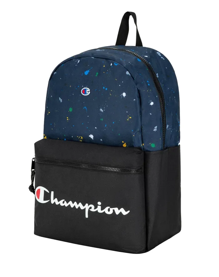 Manuscript Backpack Navy Combo MenKidsWomen Champion Bags and Backpacks