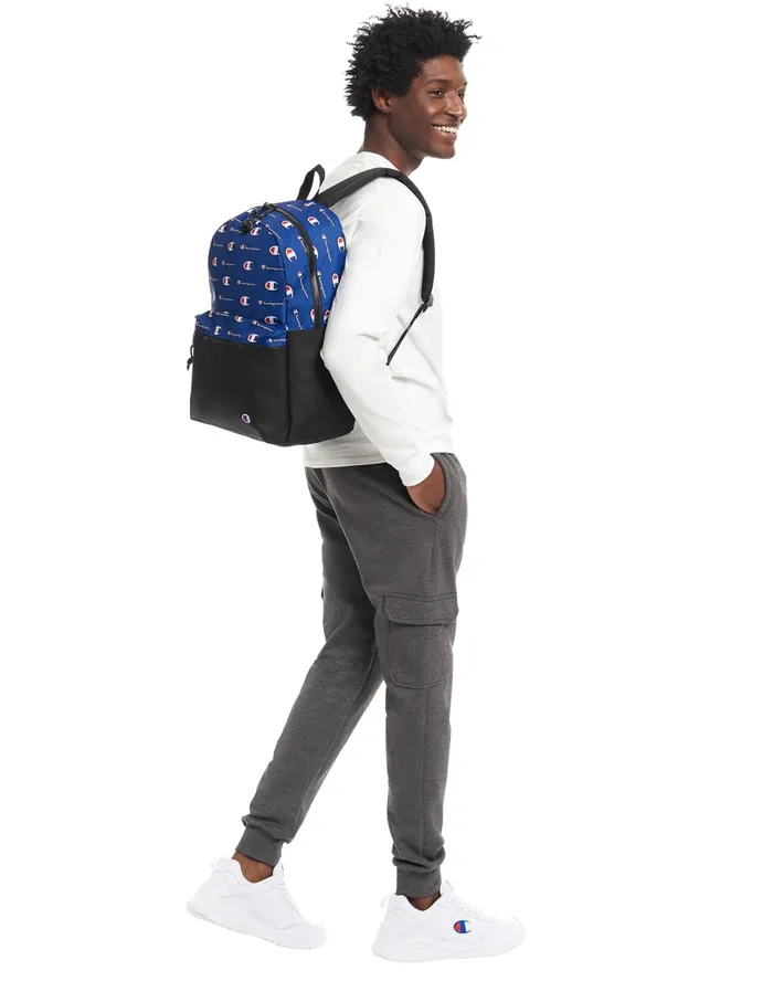 Manuscript Backpack Surf The Web MenKidsWomen Champion Bags and Backpacks
