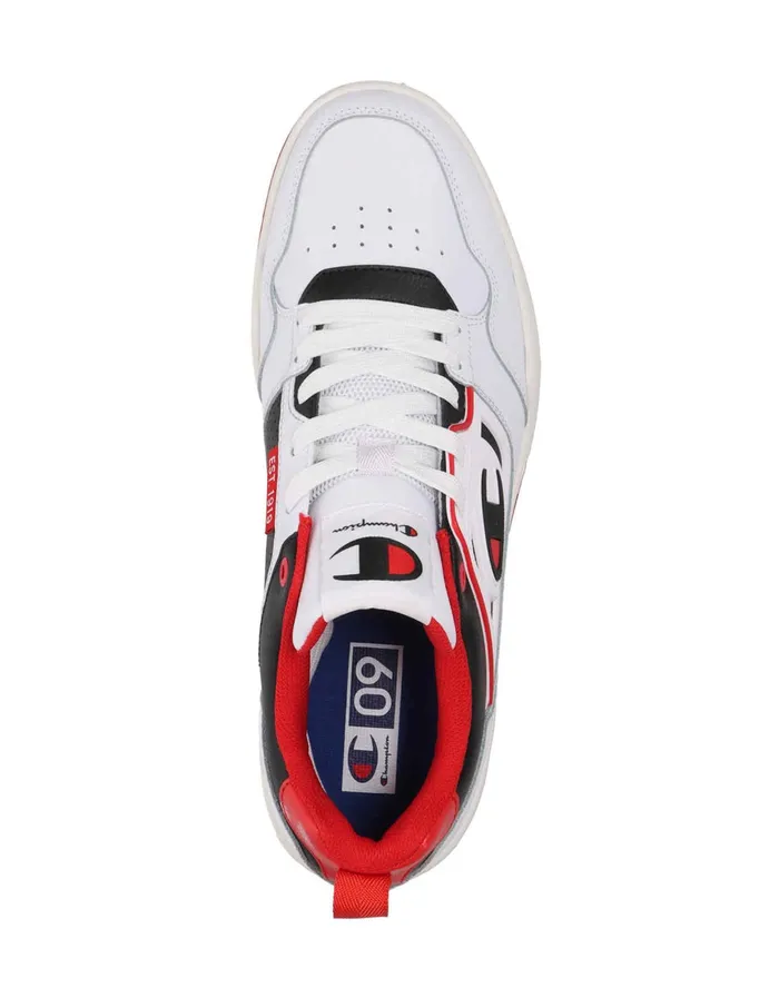 Men039S 5On5 Lo Shoes Whiteblackscarletchalk Men Champion Court