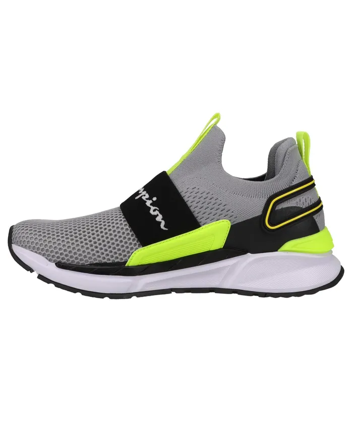 Men039S Flexer Wiz Shoes Carbon Greyblackneon Men Champion Running