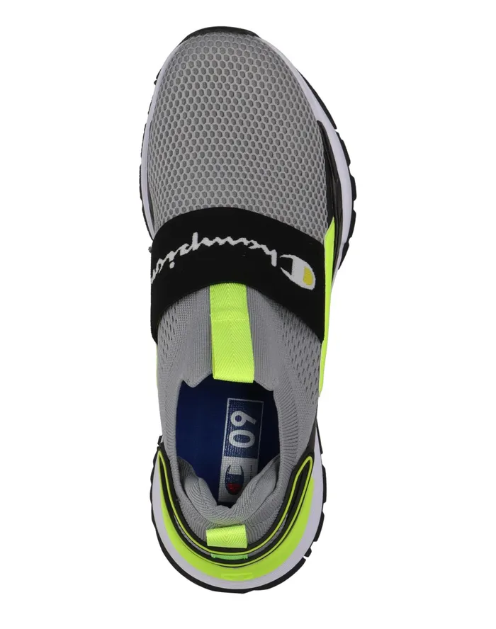 Men039S Flexer Wiz Shoes Carbon Greyblackneon Men Champion Running