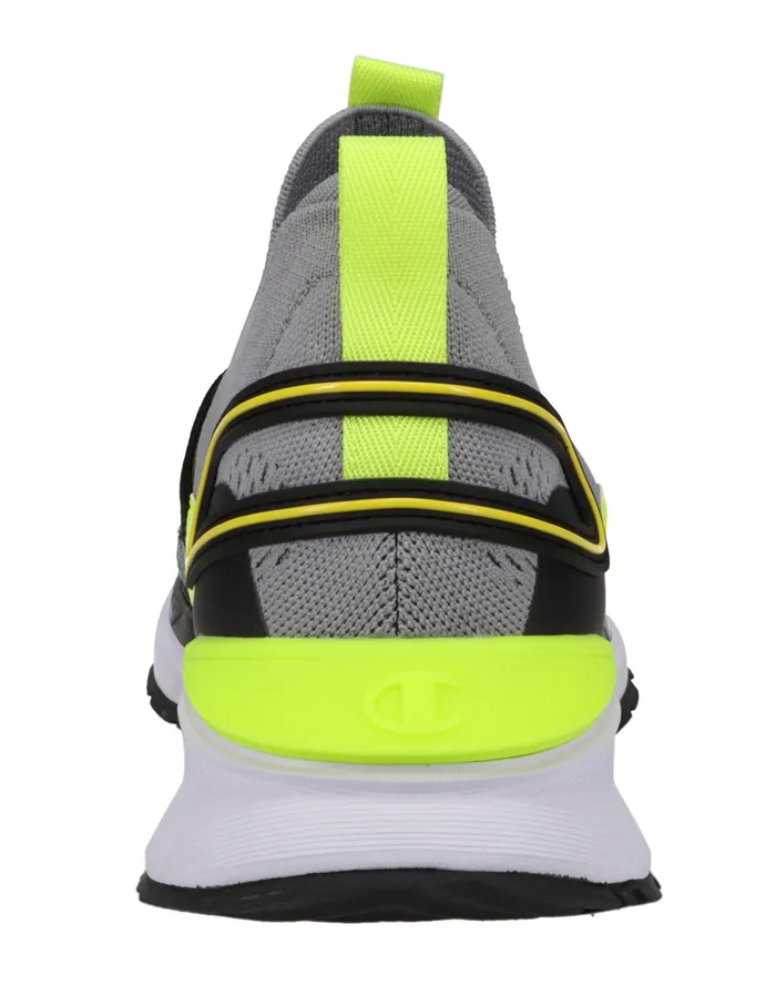 Men039S Flexer Wiz Shoes Carbon Greyblackneon Men Champion Running