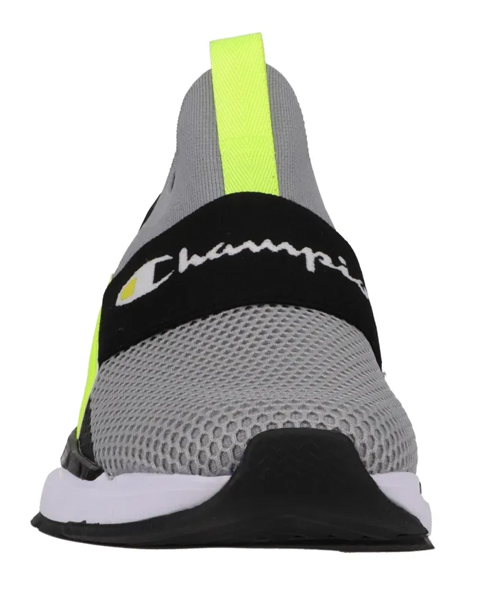 Men039S Flexer Wiz Shoes Carbon Greyblackneon Men Champion Running