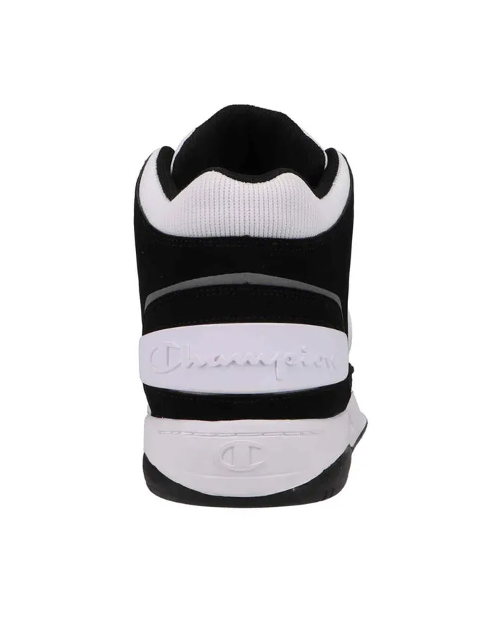 Men039S Rezone Drill Hi Shoes Whiteblack Men Champion Court