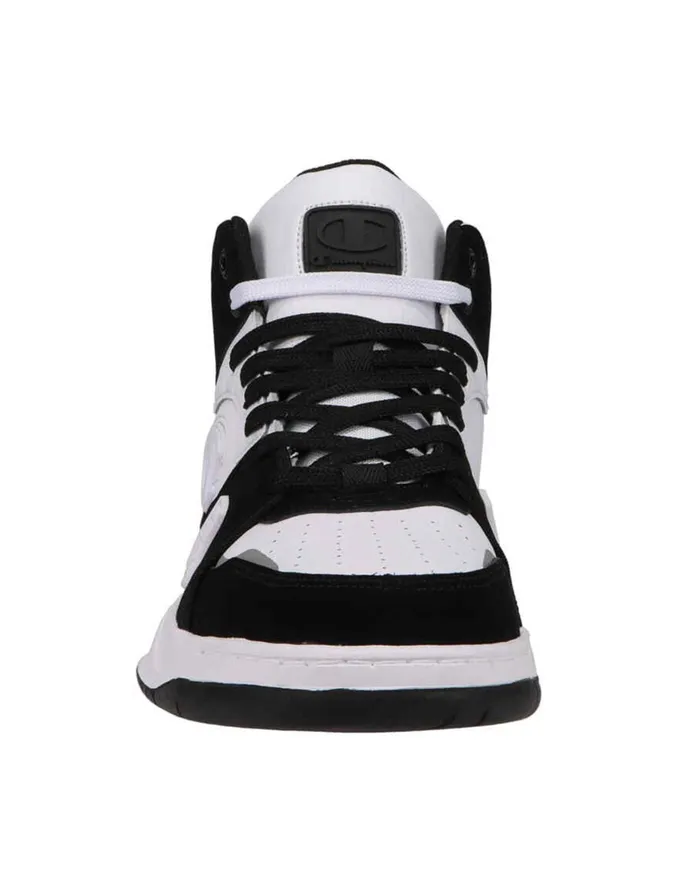 Men039S Rezone Drill Hi Shoes Whiteblack Men Champion Court