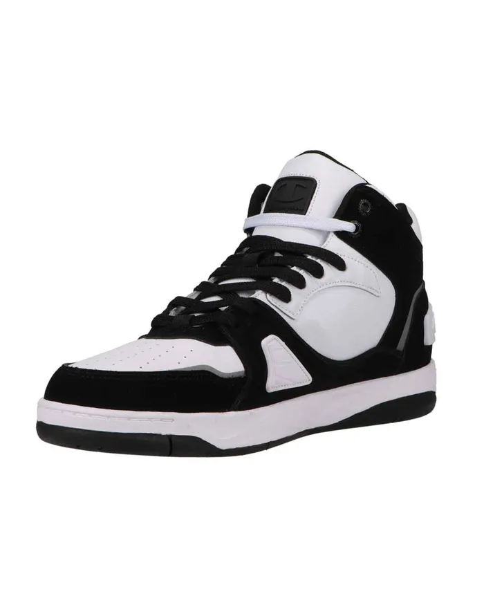 Men039S Rezone Drill Hi Shoes Whiteblack Men Champion Court