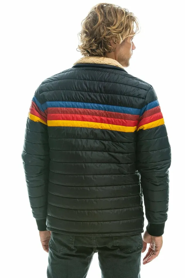 Men 4 STRIPE JACKET 8211 BLACK Aviator Nation Outerwear Men 4 STRIPE JACKET 8211 BLACK Aviator Nation Outerwear
