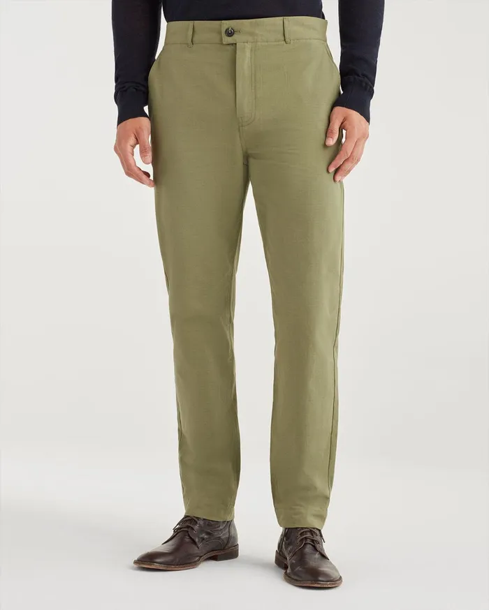 Men 7 For All Mankind Pants Ripstop Trouser In Army