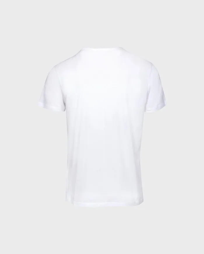 Men 7 For All Mankind Tees Featherweight Tee In White