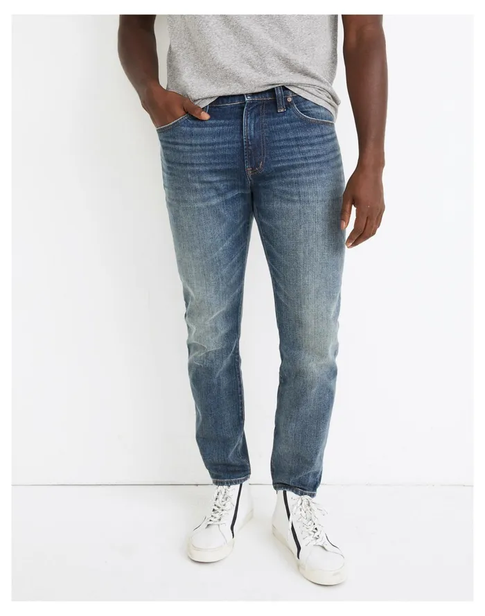 Men Athletic Slim Authentic Flex Jeans In Seaward Wash Seward Wash Madewell Jeans Men Athletic Slim Authentic Flex Jeans In Seaward Wash Seward Wash Madewell Jeans