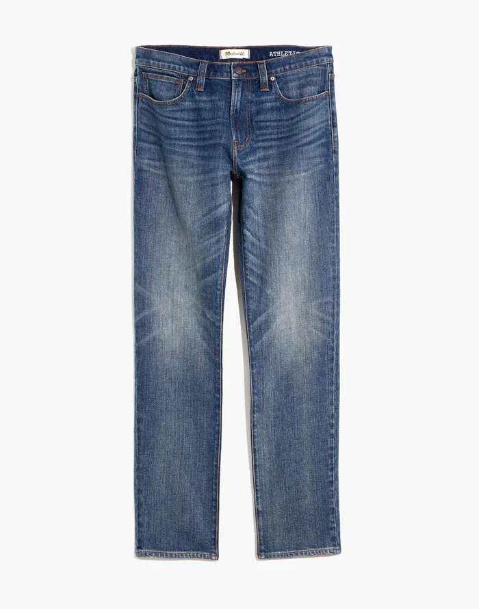 Men Athletic Slim Authentic Flex Jeans In Seaward Wash Seward Wash Madewell Jeans Men Athletic Slim Authentic Flex Jeans In Seaward Wash Seward Wash Madewell Jeans
