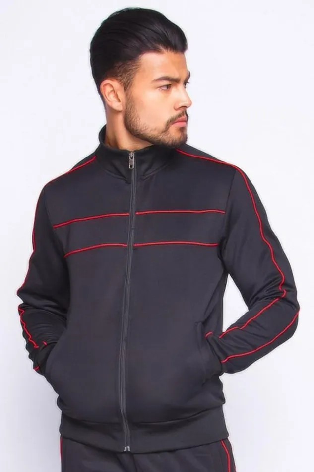Men Black Terance Kole Jacket Brentiny Paris Jackets