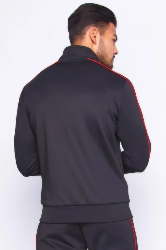 Men Black Terance Kole Jacket Brentiny Paris Jackets