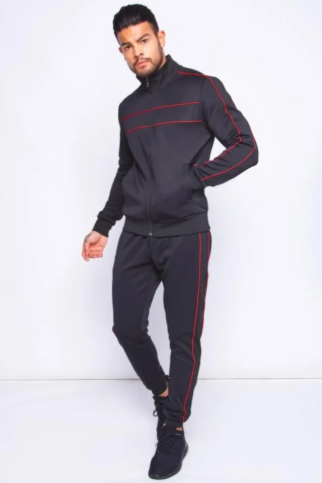 Men Black Terance Kole Jacket Brentiny Paris Jackets