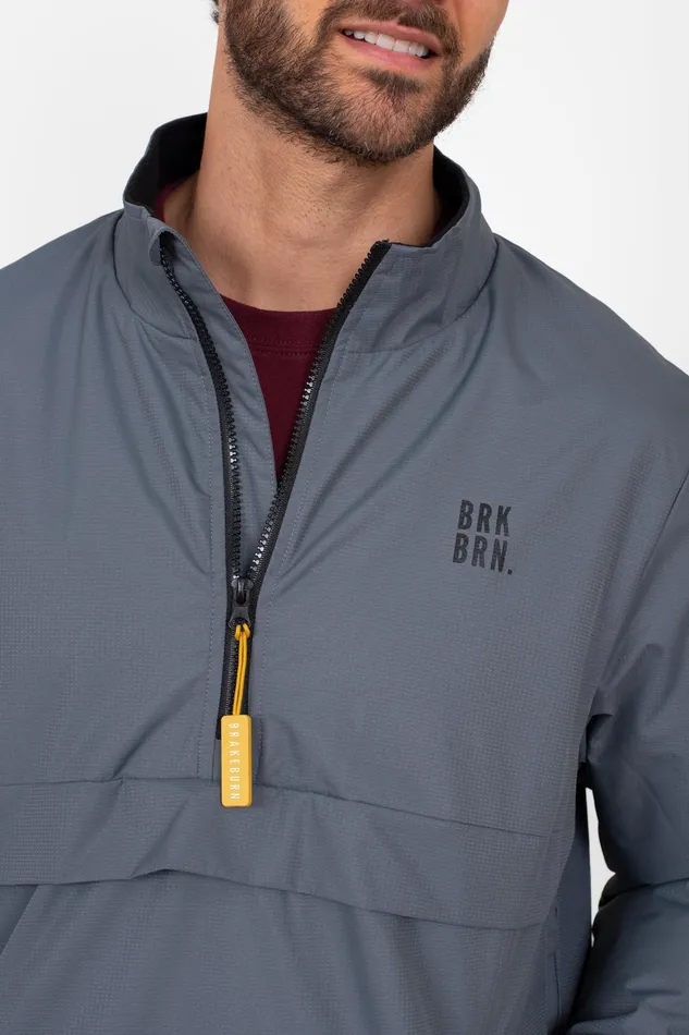 Men Brakeburn Coats And Jackets Grey Pullover Jacket