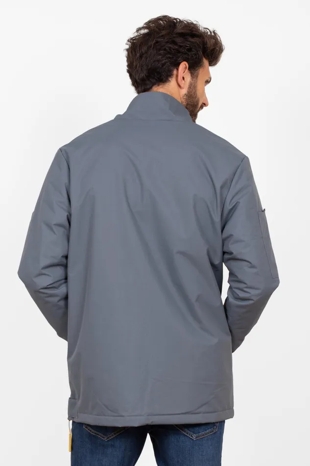 Men Brakeburn Coats And Jackets Grey Pullover Jacket