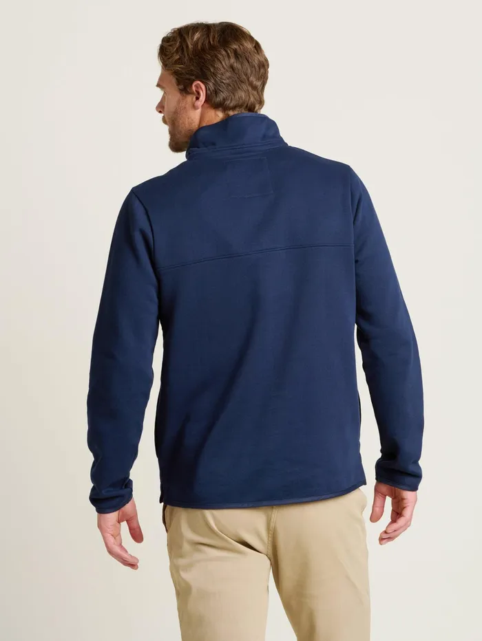 Men Brakeburn Sweatshirts And Hoodies Navy Navy Quarter Zip Sweatshirt