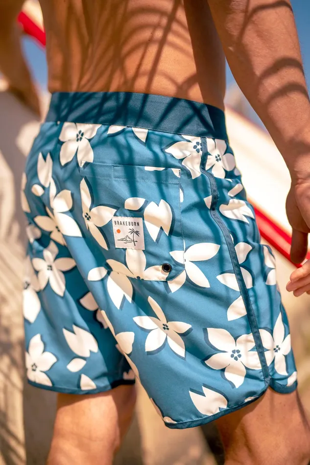 Men Brakeburn Trousers And Shorts Flowers Boardshortndash Brakeburn