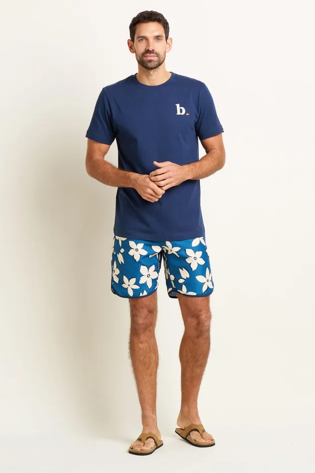 Men Brakeburn Trousers And Shorts Flowers Boardshortndash Brakeburn
