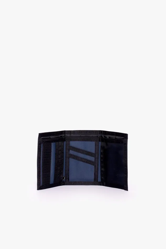 Men Brakeburn Wallets Blue Tri Fold Wallet